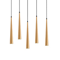Dimmable COB Cone Pendant Light - Modern Aluminum LED Hanging Lamp