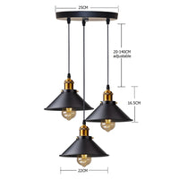 Vintage Loft Pendant Lamp - Retro E27 Hanging Light