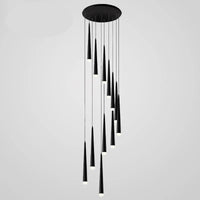 Dimmable COB Cone Pendant Light - Modern Aluminum LED Hanging Lamp