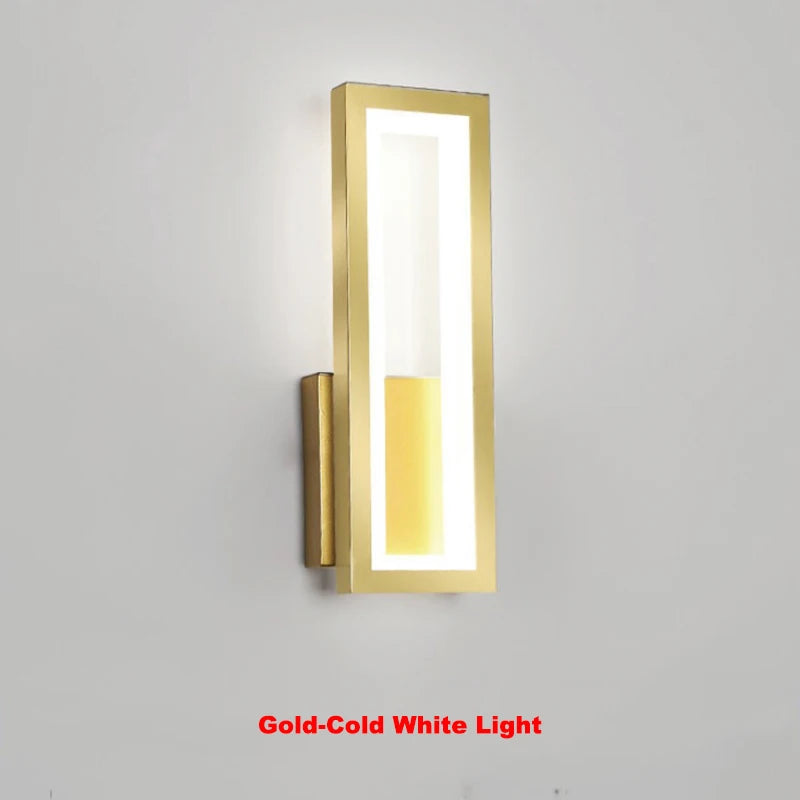 Nordic LED Wall Sconce - Minimalist Bedroom and Hallway Light