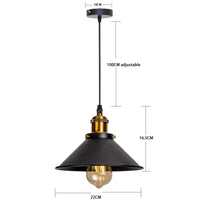 Vintage Loft Pendant Lamp - Retro E27 Hanging Light