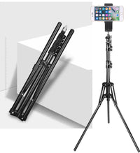 Retro Tripod Floor Lamp - Industrial Black Studio Light