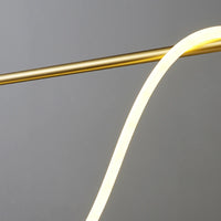 Designer Long Hose Chandelier - Post-Modern Pendant Lamp