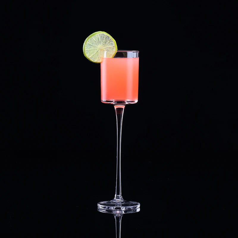 Hand Blown Lead-Free Champagne Flute Set of 4 - 130ML
