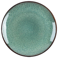 Peacock Pattern Dinnerware Set - Kiln-Glazed Ceramic Plates & Bowls