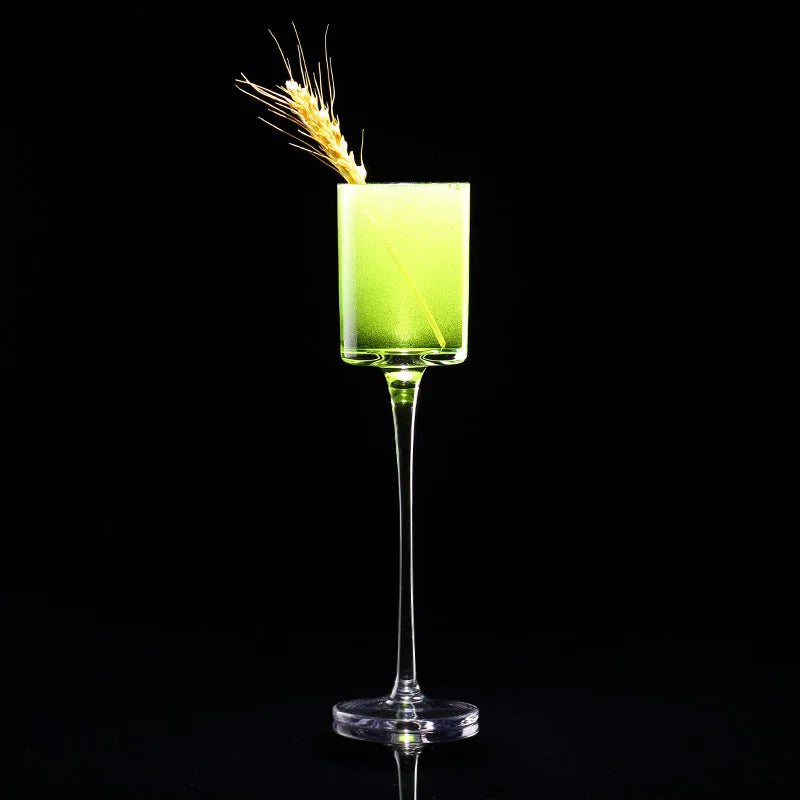 Hand Blown Lead-Free Champagne Flute Set of 4 - 130ML