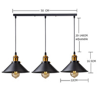 Vintage Loft Pendant Lamp - Retro E27 Hanging Light