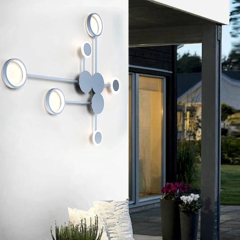 Nordic LED Wall Sconce - Minimalist Bedroom and Hallway Light