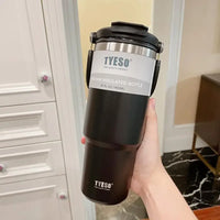Stainless Steel Thermal Vacuum Mug - Leak-Proof Insulated Coffee Cup