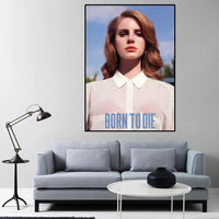 Lana Del Rey Aesthetic Canvas Poster - HD Music Inspired Wall Art