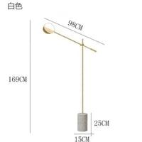 Post-Modern Marble Floor Lamp - Luxury LED Accent Light