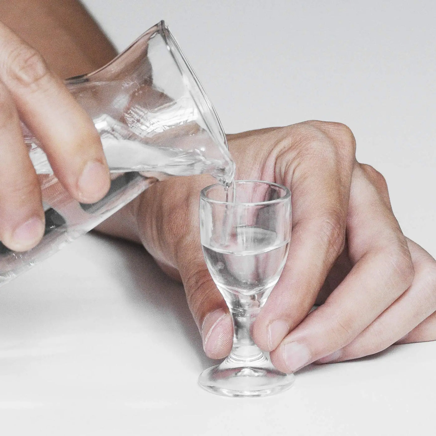 Mini Stemmed Shot Glass Set - 10ML to 25ML