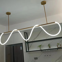 Designer Long Hose Chandelier - Post-Modern Pendant Lamp