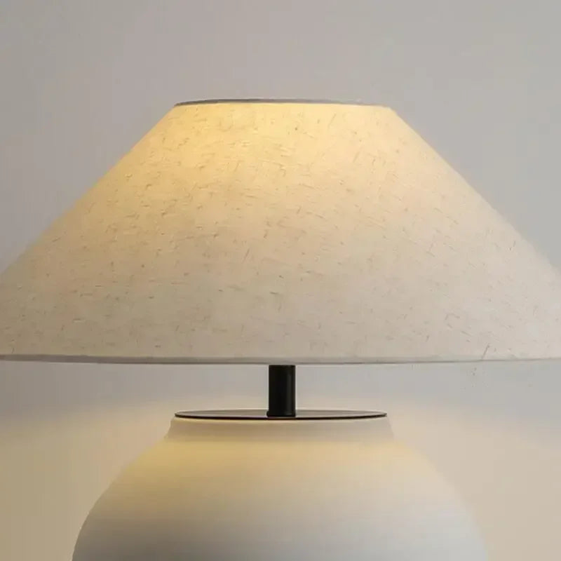 Retro Ceramic Floor Lamp - Modern Remote Control Accent Light