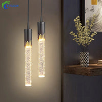 Luxury Crystal Pendant Light - Modern Hanging Chandelier Decor