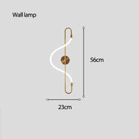Designer Long Hose Chandelier - Post-Modern Pendant Lamp