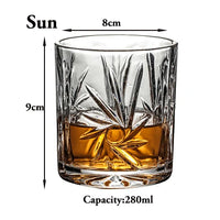 Old Fashioned Whiskey Rocks Glass - Classic Cocktail Tumbler