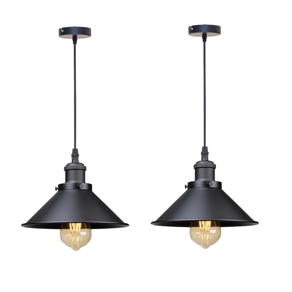 Vintage Loft Pendant Lamp - Retro E27 Hanging Light