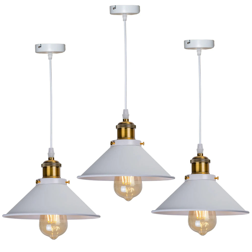 Vintage Loft Pendant Lamp - Retro E27 Hanging Light