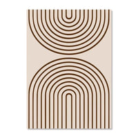Matisse Inspired Botanical Canvas Wall Art - Modern Boho Landscape Print