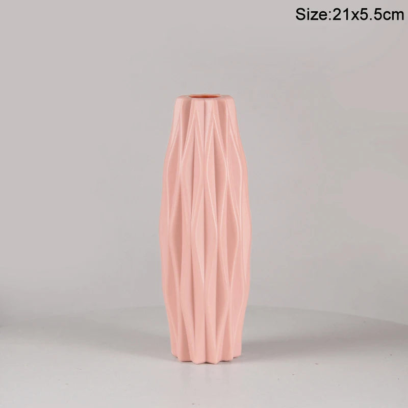 Nordic Modern Flower Vase - Lightweight Table Arrangement Decor