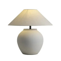 Retro Ceramic Floor Lamp - Modern Remote Control Accent Light