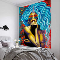 Psychedelic Hippie Wall Tapestry - Large Mystic Room Decor