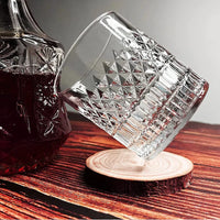 Old Fashioned Whiskey Rocks Glass - Classic Cocktail Tumbler