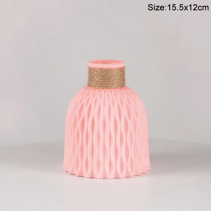 Nordic Modern Flower Vase - Lightweight Table Arrangement Decor