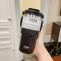 Stainless Steel Thermal Vacuum Mug - Leak-Proof Insulated Coffee Cup
