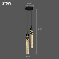 Luxury Crystal Pendant Light - Modern Hanging Chandelier Decor