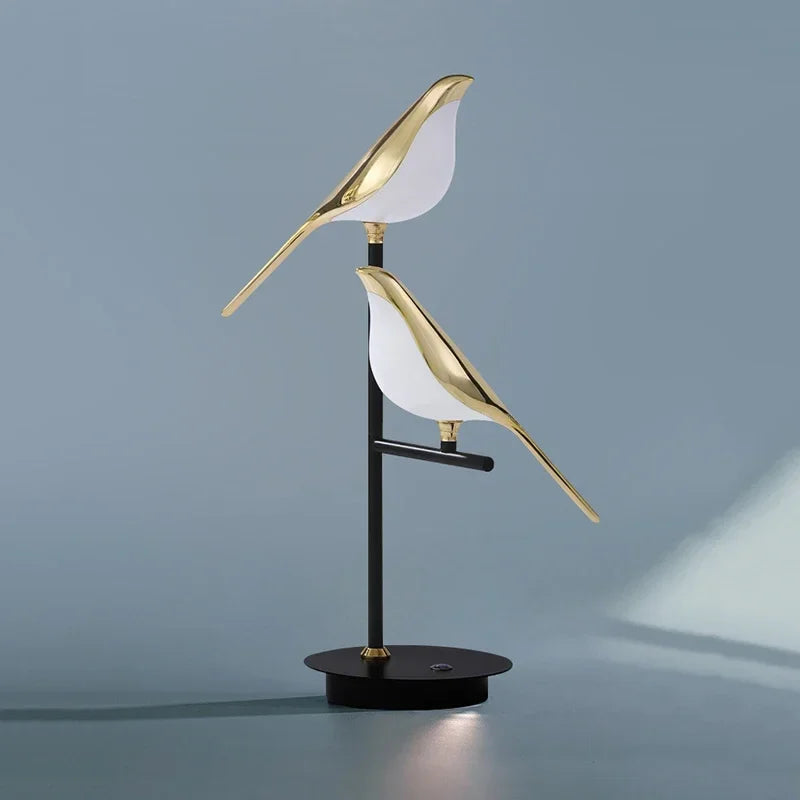 Scandinavian Bird Floor Lamp - Designer LED Accent Light