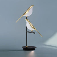 Scandinavian Bird Floor Lamp - Designer LED Accent Light