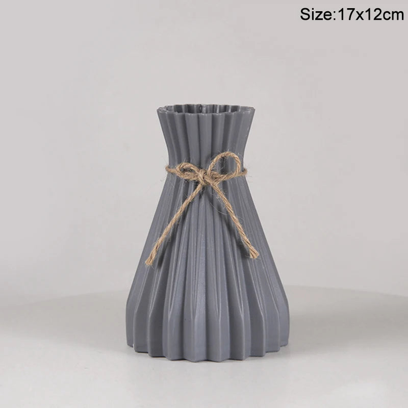 Nordic Modern Flower Vase - Lightweight Table Arrangement Decor