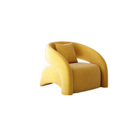 Velvet Leisure Accent Chair - Modern European Single Sofa Seat