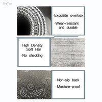 Soft Washable Kitchen Runner Rug - Anti-Slip Hallway and Entry Mat