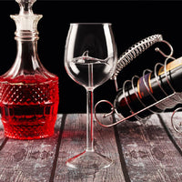 Crystal Shark Wine Glass - 300ML Statement Cocktail Goblet