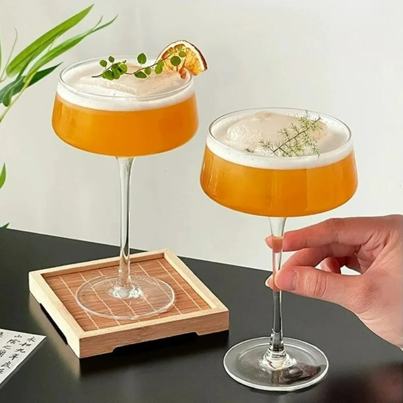 Japanese Style Tower Martini Glass - 250ML