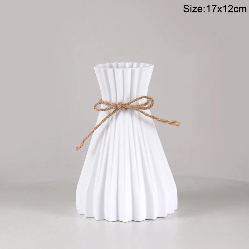 Nordic Modern Flower Vase - Lightweight Table Arrangement Decor