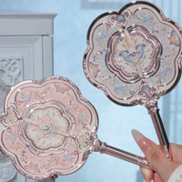 Butterfly Cloud Makeup Mirror - Elegant Vanity Hand Mirror