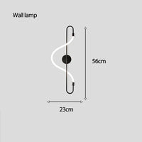 Designer Long Hose Chandelier - Post-Modern Pendant Lamp