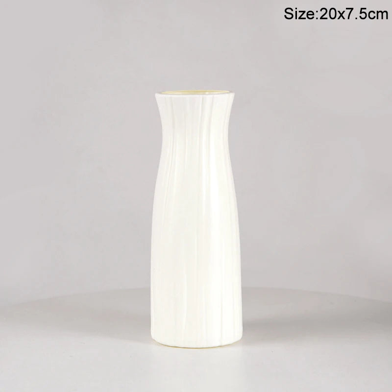 Nordic Modern Flower Vase - Lightweight Table Arrangement Decor