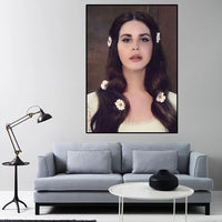 Lana Del Rey Aesthetic Canvas Poster - HD Music Inspired Wall Art