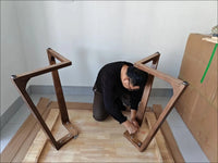 Pure Solid Wood Dining Table - High-End Home & Restaurant Table