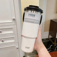 Stainless Steel Thermal Vacuum Mug - Leak-Proof Insulated Coffee Cup