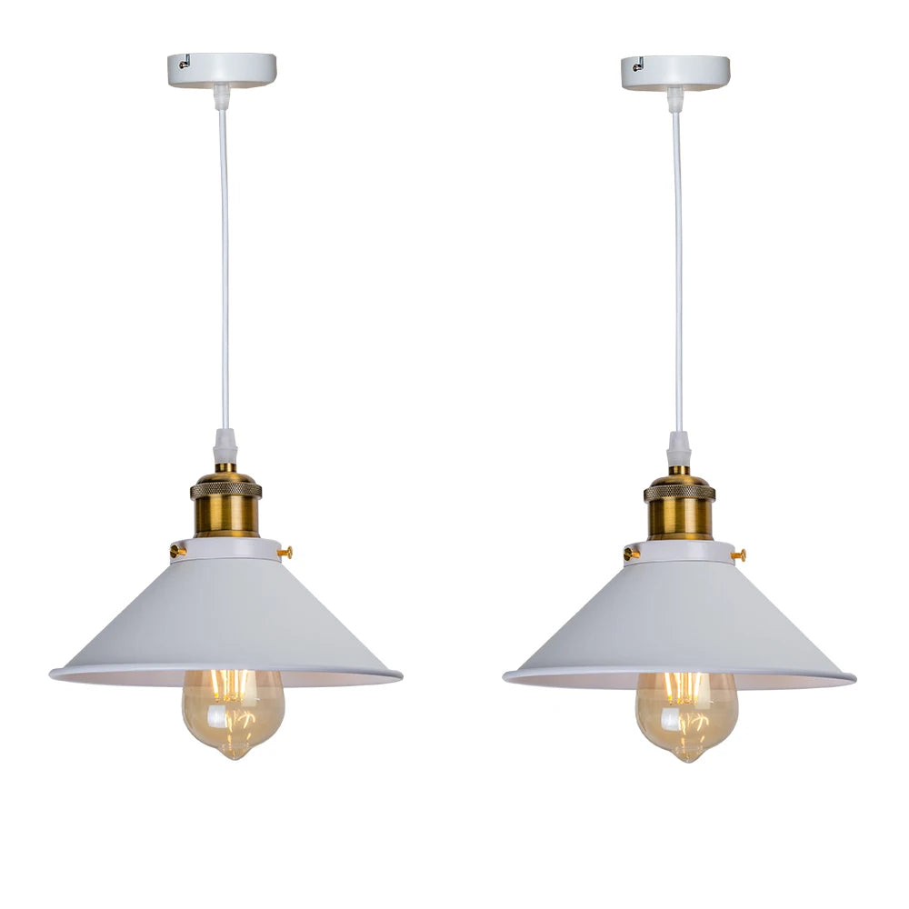 Vintage Loft Pendant Lamp - Retro E27 Hanging Light