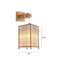 Handwoven Bamboo Rattan Pendant Light - Natural Wicker Ceiling Lamp