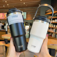 Stainless Steel Thermal Vacuum Mug - Leak-Proof Insulated Coffee Cup
