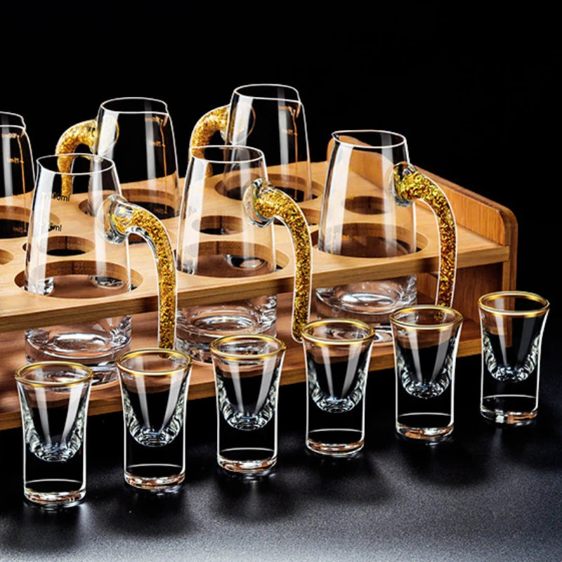 Gold Foil Spirits Cup Set of 6 - 15ML