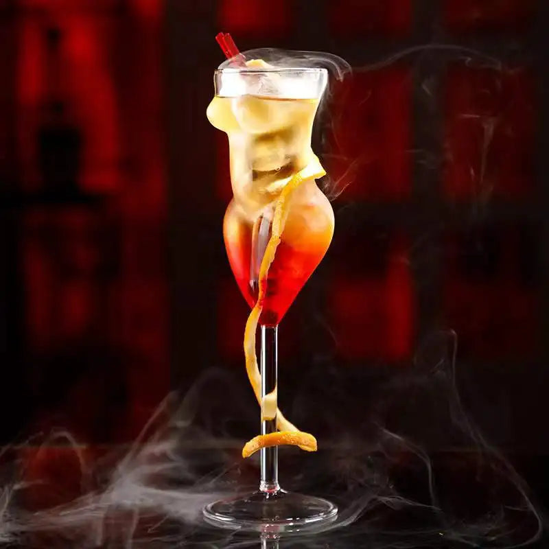Lady Silhouette Cocktail Goblet - 101ML to 200ML